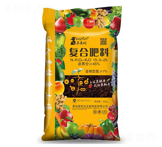 復(fù)合肥料15-5-25-蘇普潤-園利元