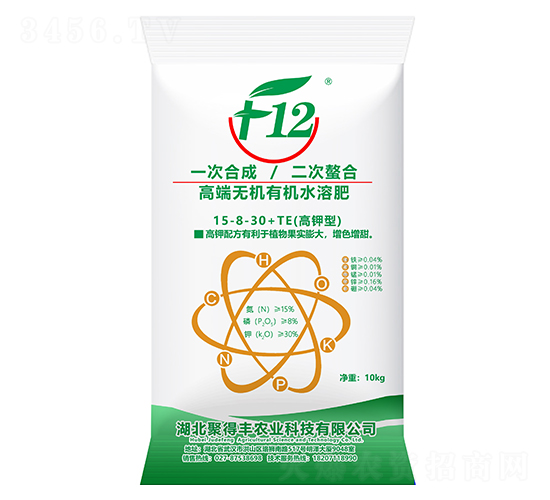 高端無機有機水溶肥料15-8-30+TE-聚得豐農業(yè)
