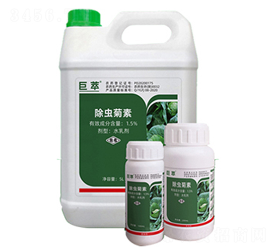 1.5%除蟲(chóng)菊素水乳劑-馥稷生物