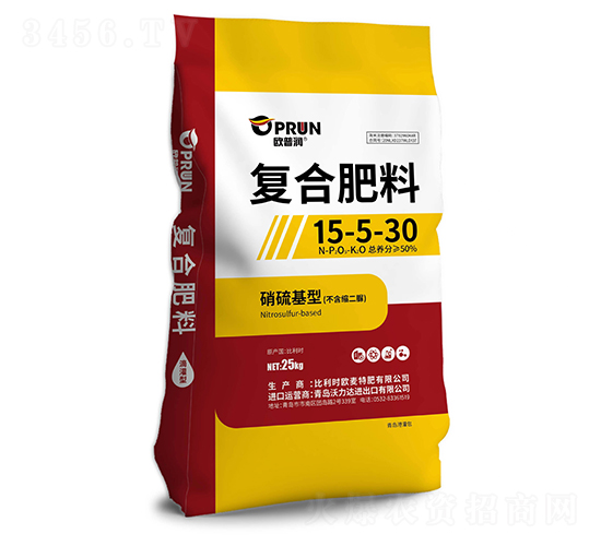 硝硫基型復(fù)合肥料15-5-30-歐普潤(rùn)-輝耀生物