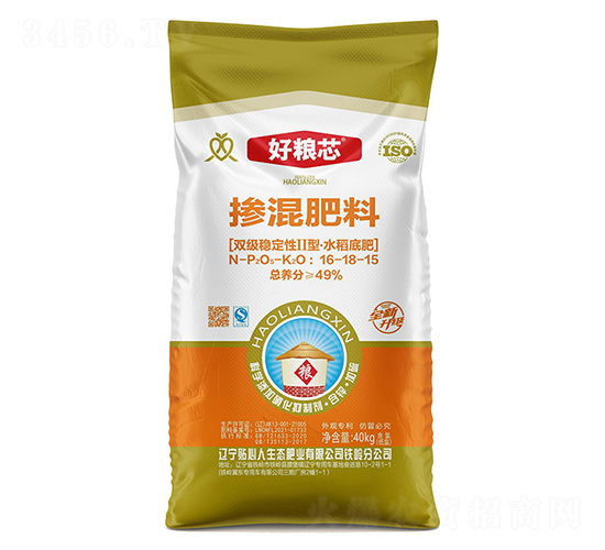 雙級(jí)穩(wěn)定性II型·水稻專用摻混肥料16-18-15-好糧芯-貼心人肥業(yè)