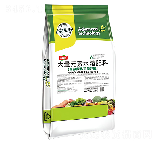 高鉀膨果硝酸鉀型大量元素水溶肥料-億姆康