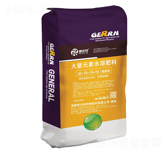 20kg�ߵ��ʹ���Ԫ��ˮ�ܷ���30-10-10+TE-�շ���