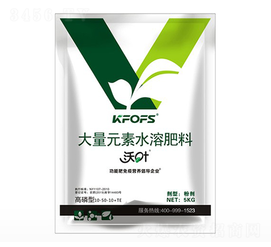 沃葉大量元素水溶肥高磷型10-50-10+TE-夫沃施