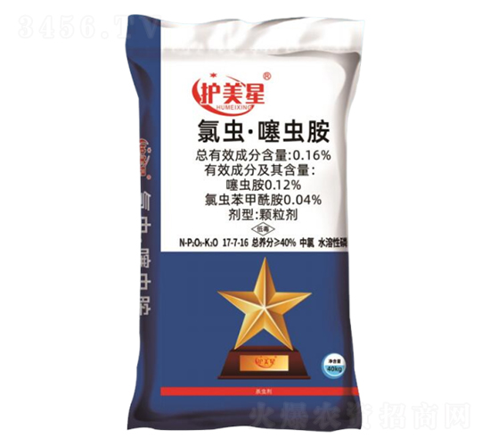 高含量氯蟲藥肥17-7-16-護美星-科尖生物