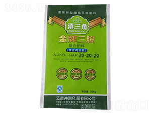 金牌三胺復合肥料20-20-20-滇三角-長河