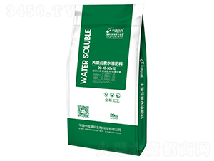 膨果型大量元素水溶肥20-10-30+TE-中霖高科