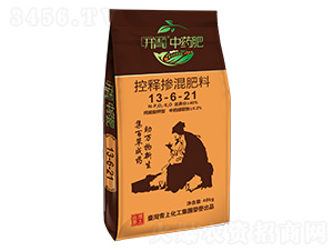 控釋摻混肥料13-6-21-開青中藥肥-青上化肥