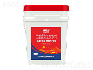 碳基多糖螯合金鉀三銨型大量元素水溶肥料100-100-308+TE-施美達